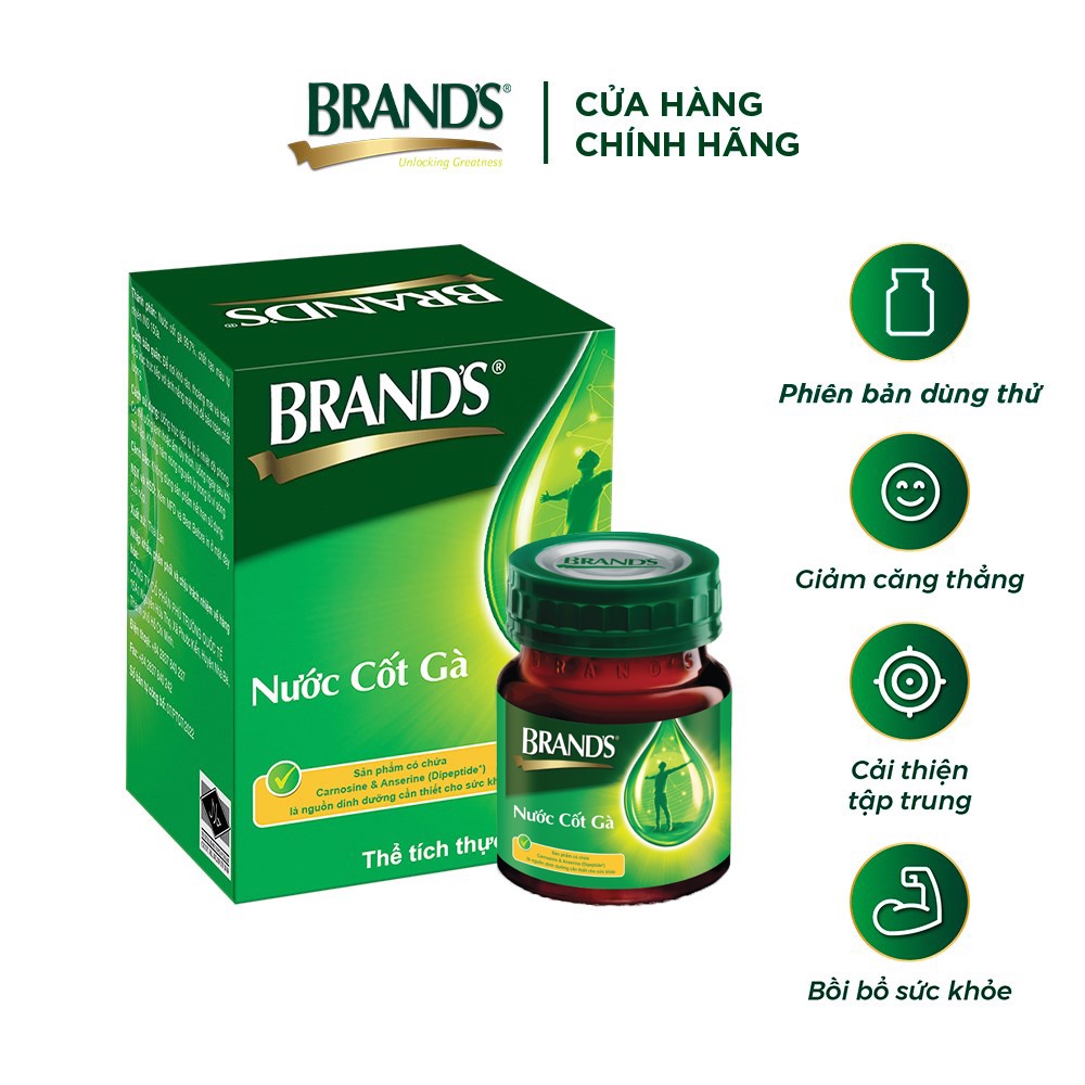 Hũ nước cốt gà BRAND'S vị truyền thống (1 hũ x 70ml)