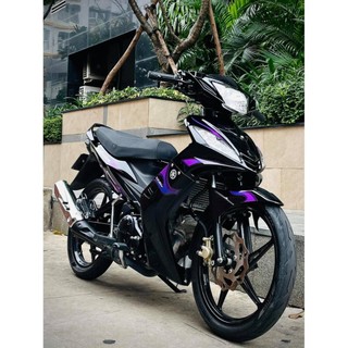  Tem Rời Dán Xe Exciter 135 Mẫu Lửa Zin 2008 Tím Đen