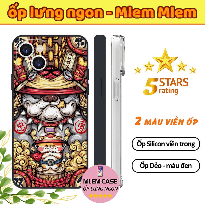 🔥 Ốp Lưng iPhone Chó Pub Mặt Xệ Hài Hước Màu Vàng Tài Lộc iphone 6s 6 7 8 Plus X Xr Xs Max 11 12 13 14 Pro Max DOCDAO003