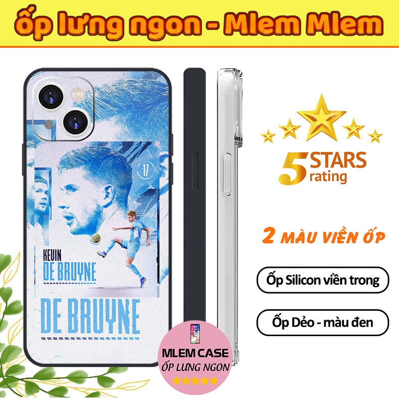 🔥 Ốp Lưng KEVIN DE BRUYNE Design Thiết Kế Mới Cực Đẹp iphone 6s 6 7 8 Plus X Xr Xs Max 11 12 13 14 Pro Max FOOTBALL085