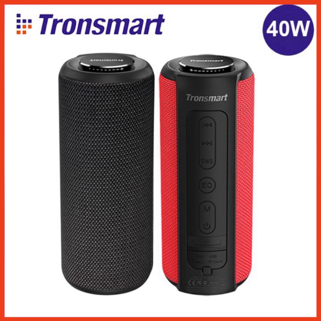 Loa Bluetooth Tronsmart Element T6 Plus Chống nước IPX7, kiêm sạc dự phòng - ngày hội siêu sale
