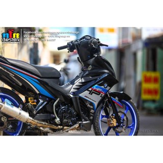  Tem Rời Dán Xe Exciter 135 Mẫu HP4