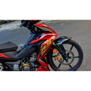 Tem Rời Dán Xe Winner V1 Mẫu RS Đỏ Đen