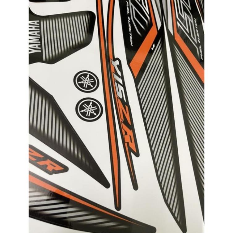 Bi Decal Tem rời Exciter 150 mẫu Y15 ZR cam đen