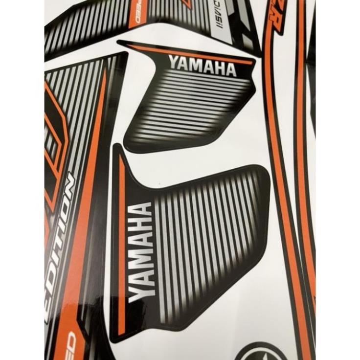 Bi Decal Tem rời Exciter 150 mẫu Y15 ZR cam đen