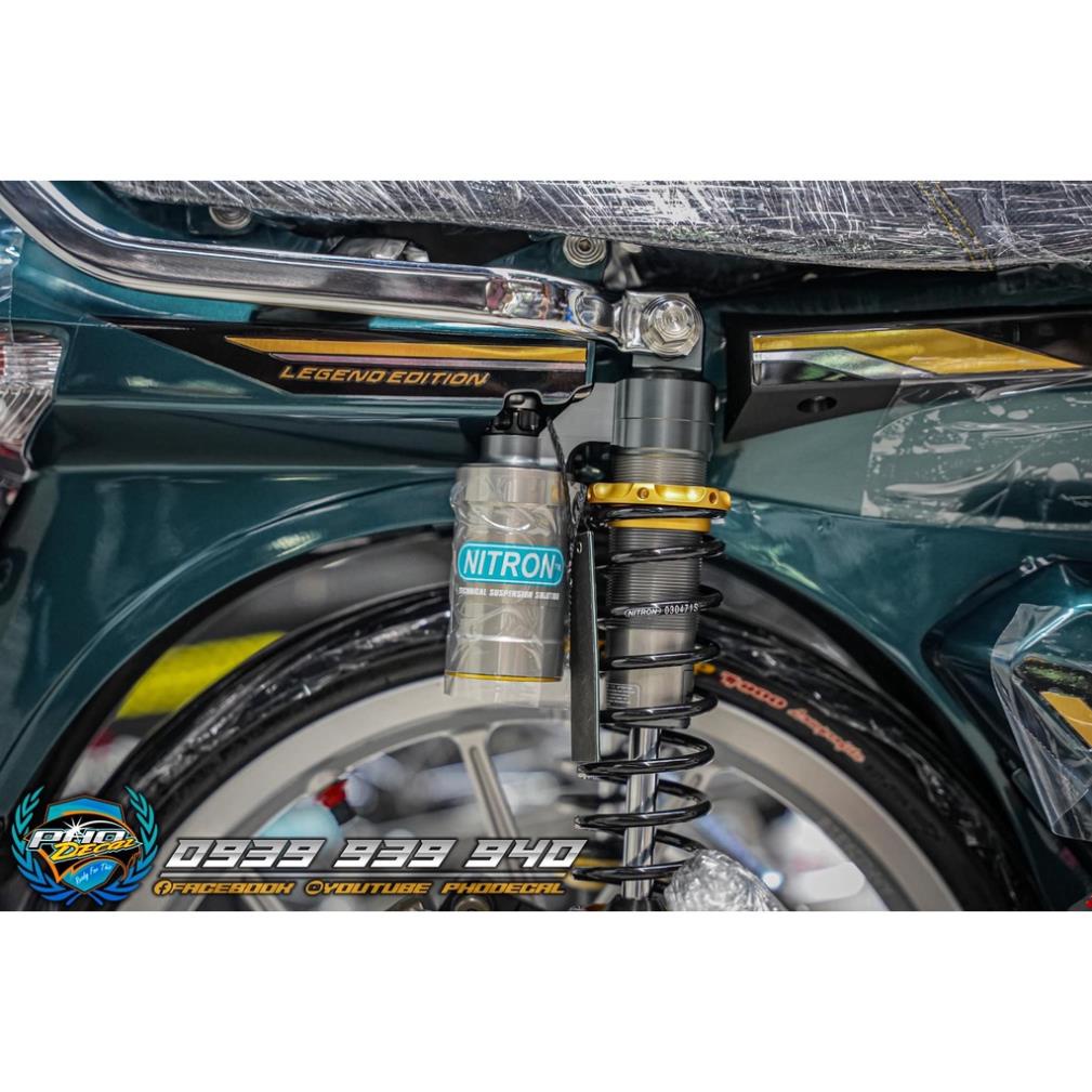 Bi Decal Tem rời Dream xanh lá đậm - tem Crom siêu bóng