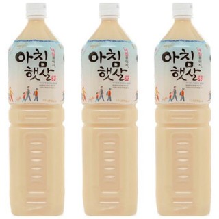 Combo 3 chai sữa gạo - nước gạo hàn quốc 1.5l