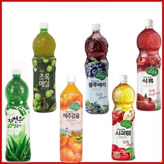 Nước ép trái cây woongjin hàn quốc chai 1,5l