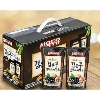 Sữa hạt óc chó hạnh nhân đậu đen hàn quốc 20 bịch