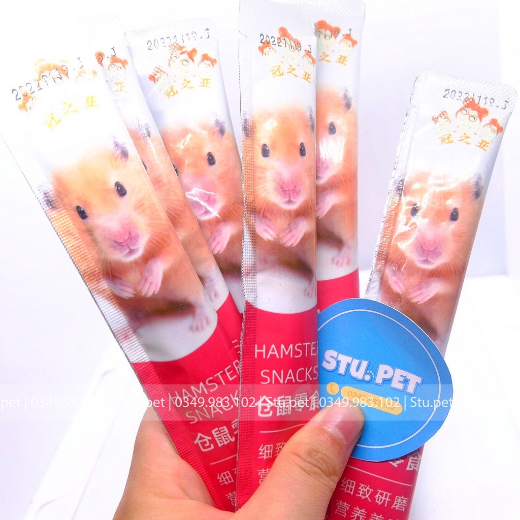 [MỚI KHAI TRƯƠNG] Gel dinh dưỡng Yee cho Hamster, bọ ú, chuột lang, thỏ, sóc, chinchilla