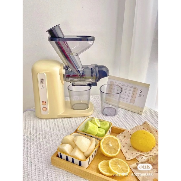 CHÍNH HÃNG - MÁY ÉP CHẬM TRỤC NGANG CACHOO