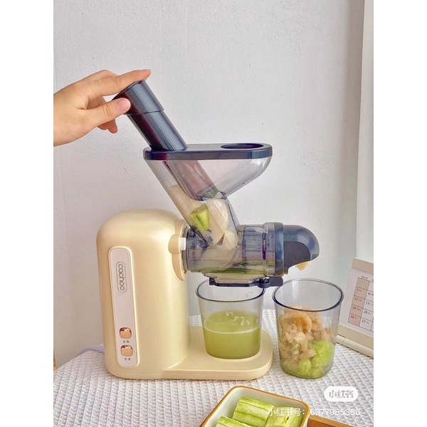 CHÍNH HÃNG - MÁY ÉP CHẬM TRỤC NGANG CACHOO