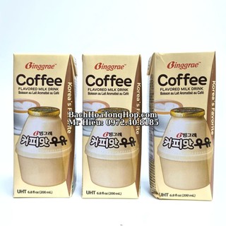 [Hỏa Tốc] Sữa Binggrae Hàn Quốc lốc 6 hộp