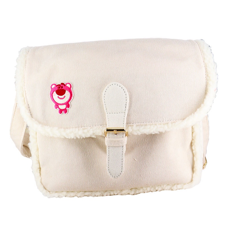 Miếng Vá Quần Áo Tự Dính Hình Gấu Dâu Tây Dễ Thương Có Thể Giặt Rửa