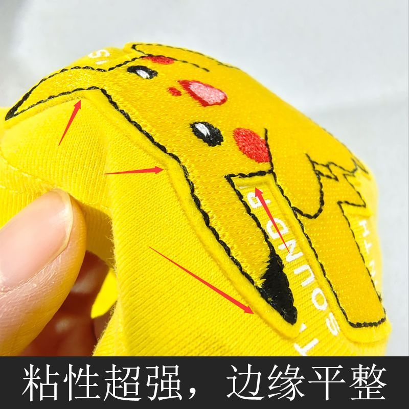 Miếng Dán Ủi Thêu Họa Tiết Hoạt Hình Dễ Thương Dùng Trang Trí Quần Áo DIY