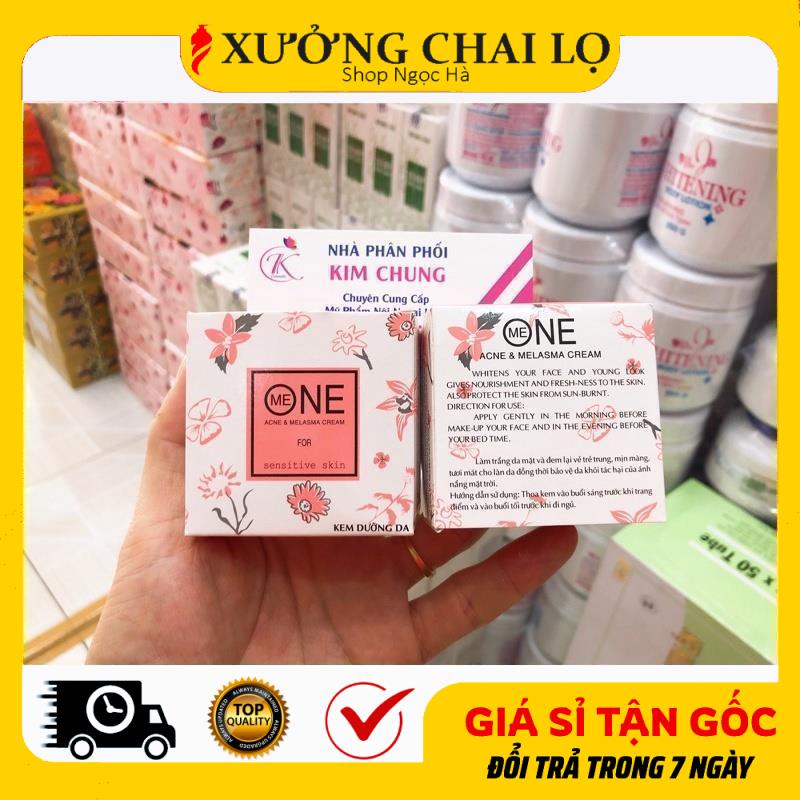 Kem Dưỡng Da Me One 4,5g XCL, nguyên liệu trộn kem và hủ chiết