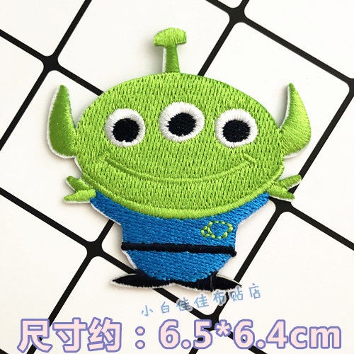 Miếng Dán Trang Trí Quần Áo Tự Dính Hình Gấu Pooh / Stitch Ba Mắt Hoạt Hình Disney 3M