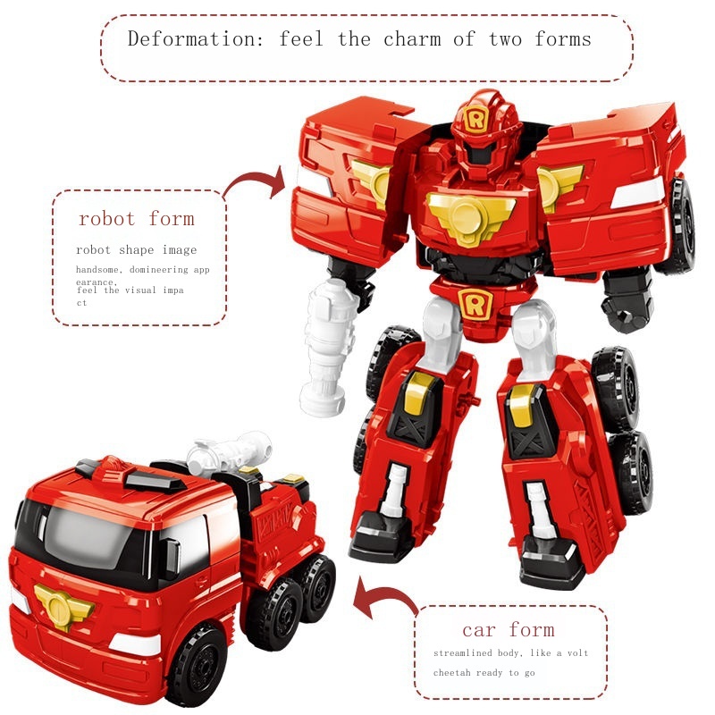 Mô Hình robot Biến Hình Xe Hơi mini Dành Cho Bé