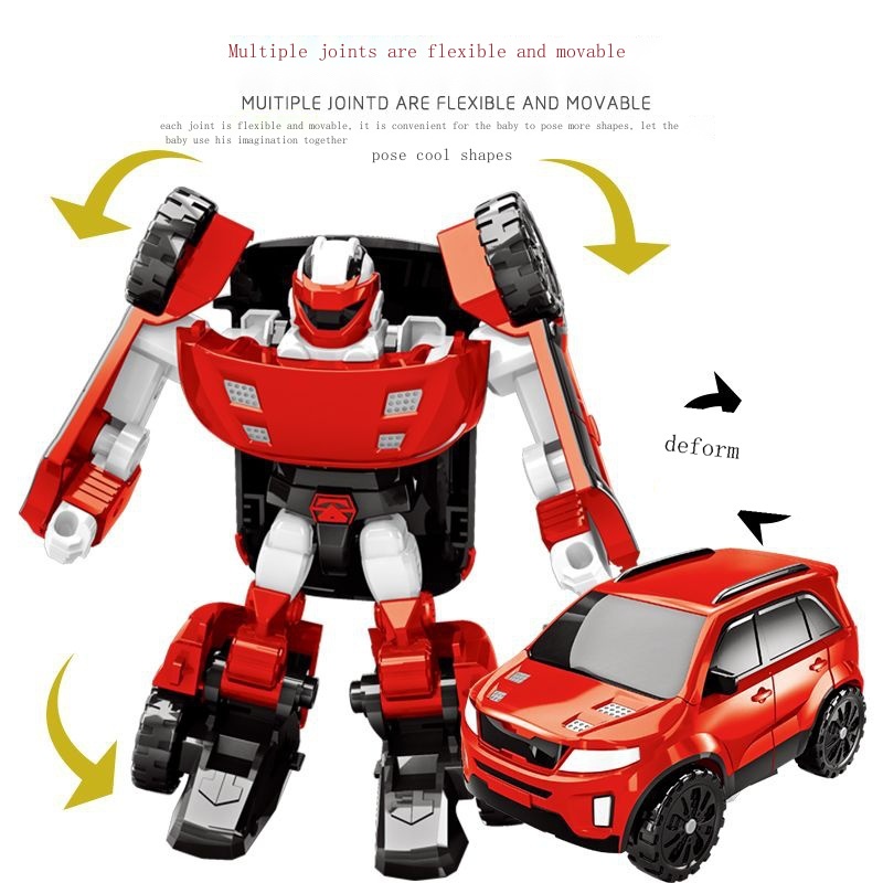 Mô Hình robot Biến Hình Xe Hơi mini Dành Cho Bé