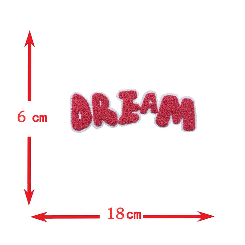 Miếng Vá Quần Áo Cỡ Lớn Thêu Họa Tiết Hoạt Hình Gấu Dâu Tây Dễ Thương