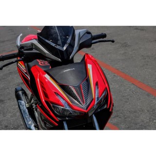 Tem Rời Dán Xe Winner X Mẫu Đỏ Đen
