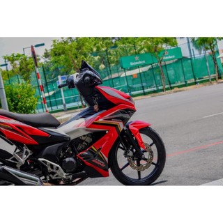Tem Rời Dán Xe Winner X Mẫu Đỏ Đen