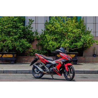 Tem Rời Dán Xe Winner X Mẫu Đỏ Đen