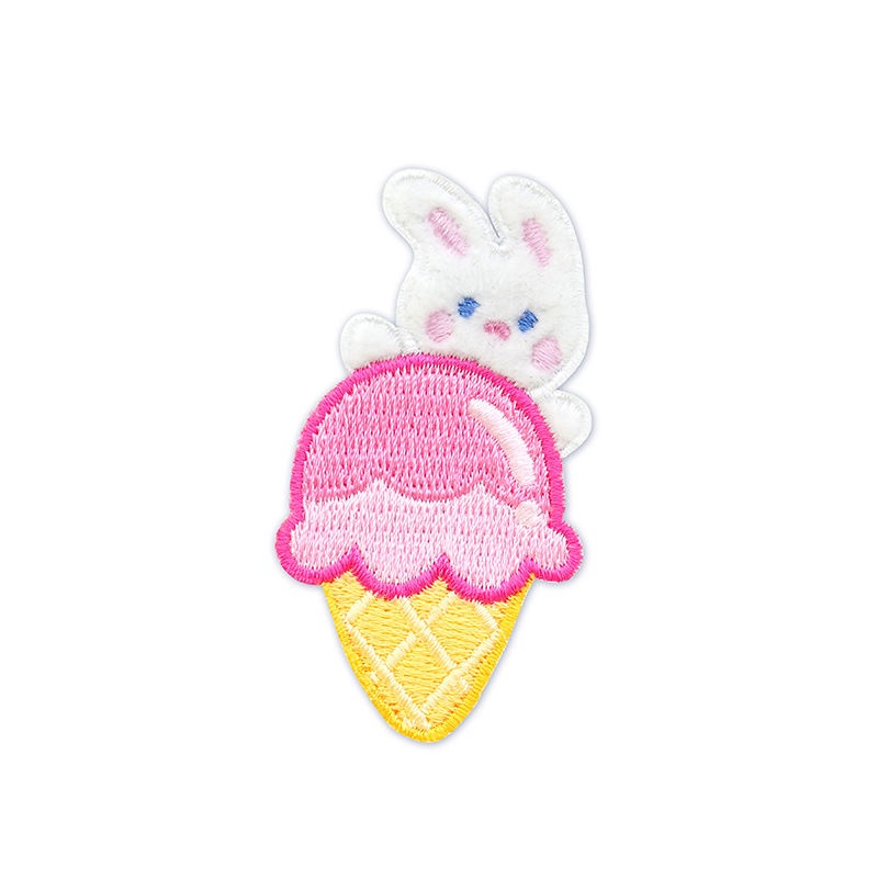 Miếng Dán Trang Trí Điện Thoại Thêu Hình Bánh Quy Dễ Thương diy