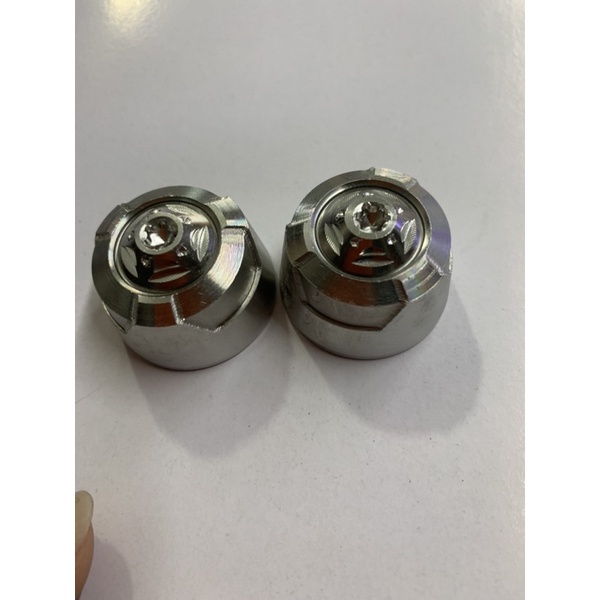 1 cặp Gù Tay Lái Xe Máy Dành Riêng Cho Xe AB, VISON, VARIO 160 Inox Kèm 2 Ốc Salaya