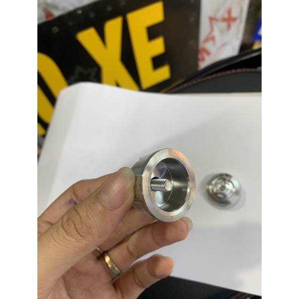 1 cặp Gù Tay Lái Xe Máy Dành Riêng Cho Xe AB, VISON, VARIO 160 Inox Kèm 2 Ốc Salaya