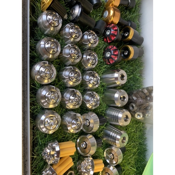 1 cặp Gù Tay Lái Xe Máy Dành Riêng Cho Xe AB, VISON, VARIO 160 Inox Kèm 2 Ốc Salaya