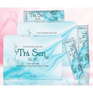 Trà sen slim giảm cân, giảm mỡ - hộp 30 gói