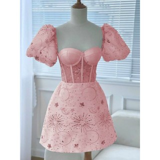 ĐẦM LƯỚI THÊU SAO CAO CẤP ( kèm video )
