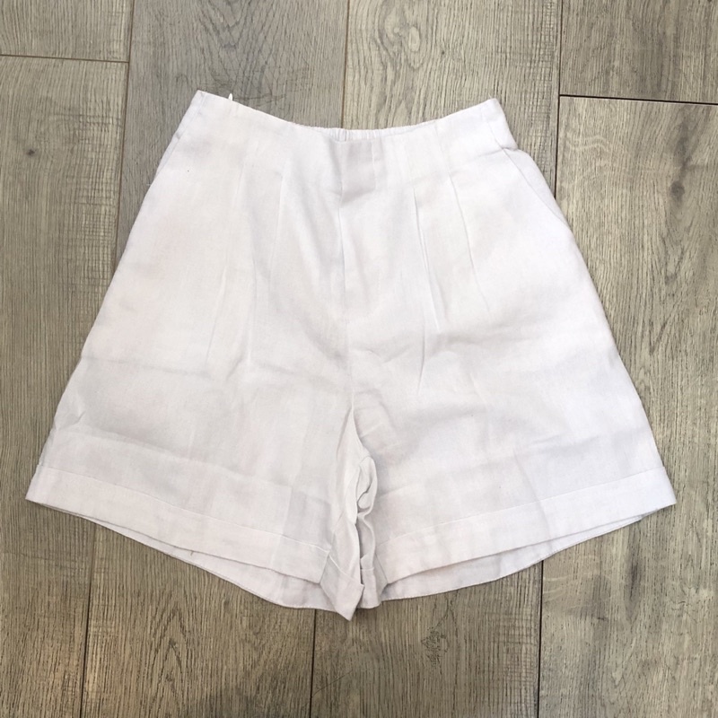 Quần short Nữ Linen vãi dư