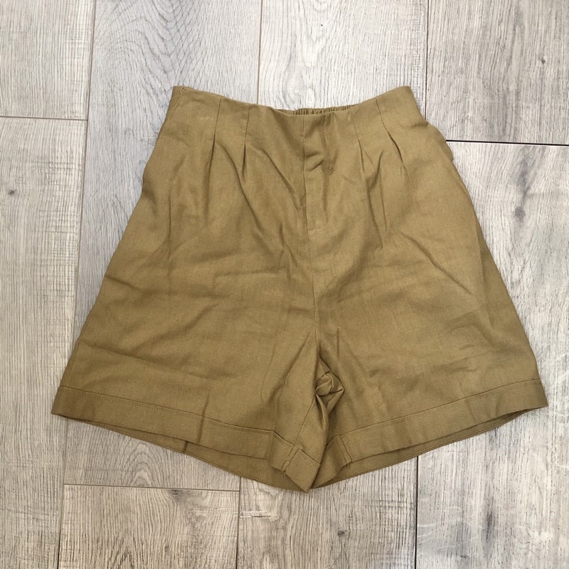 Quần short Nữ Linen vãi dư