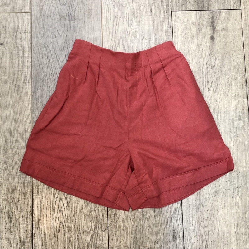 Quần short Nữ Linen vãi dư