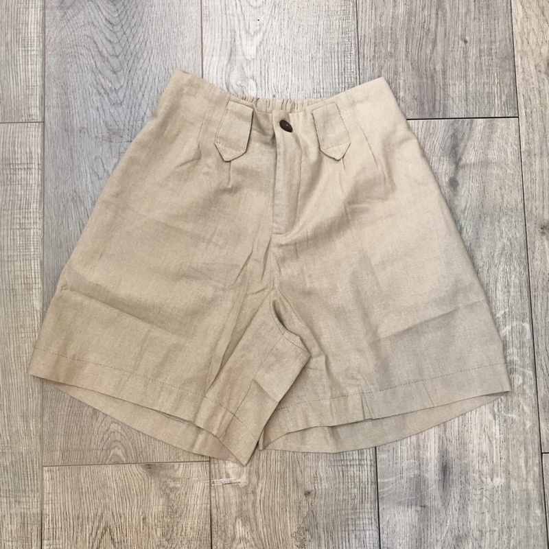 Quần short Nữ Linen vãi dư