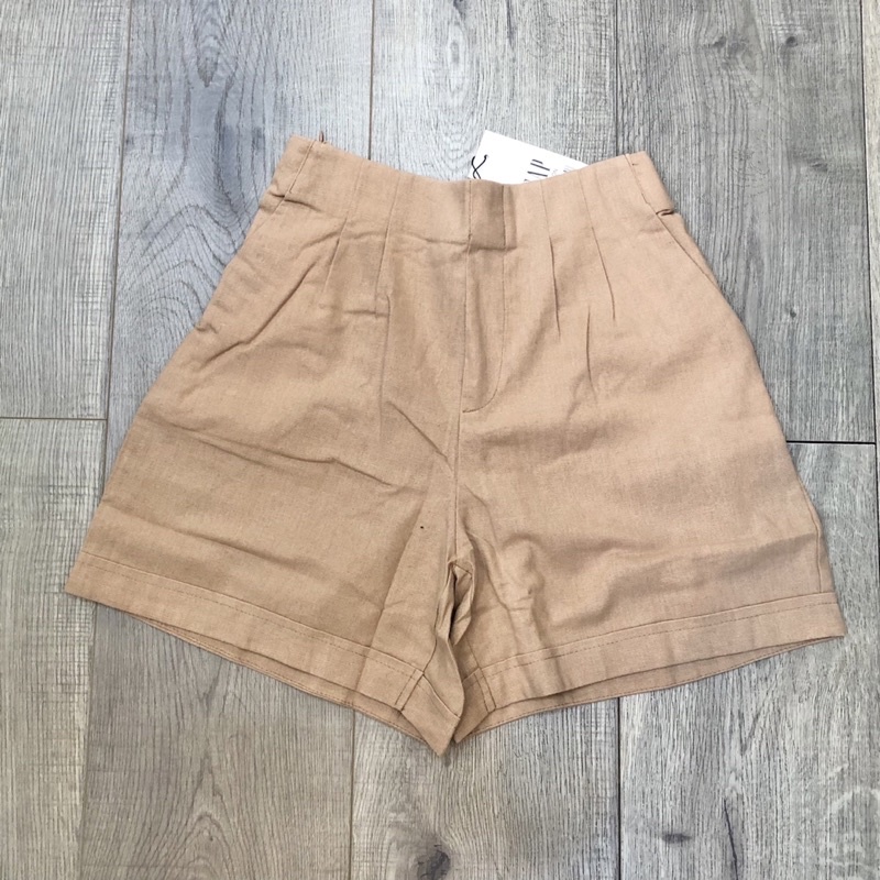 Quần short Nữ Linen vãi dư