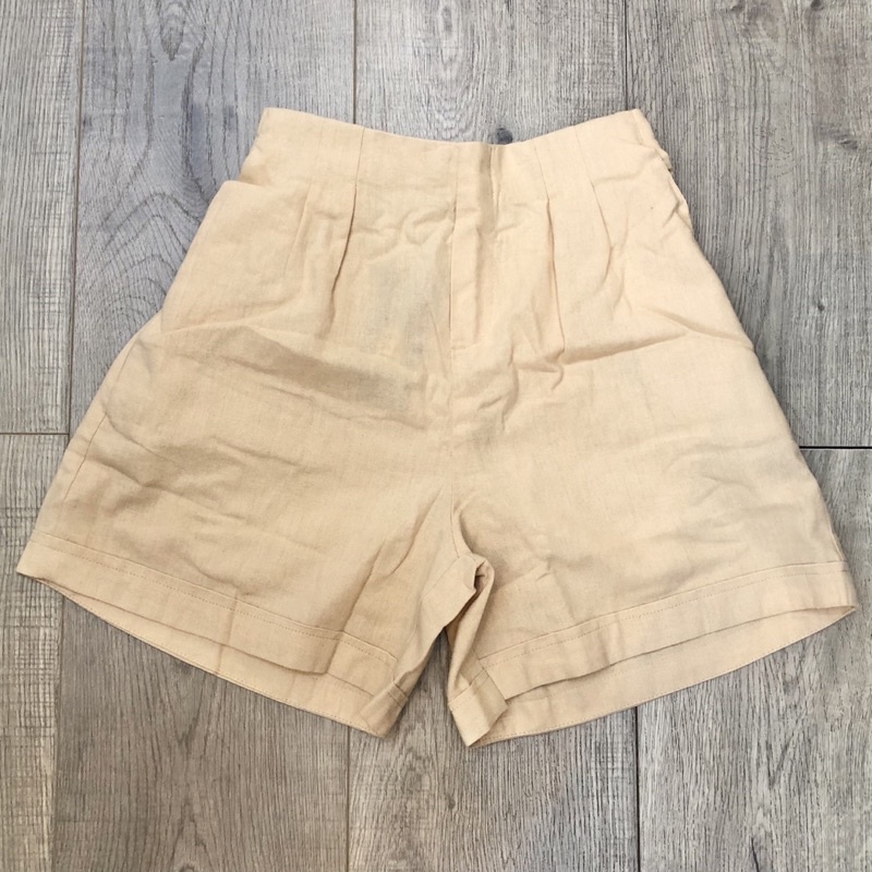 Quần short Nữ Linen vãi dư