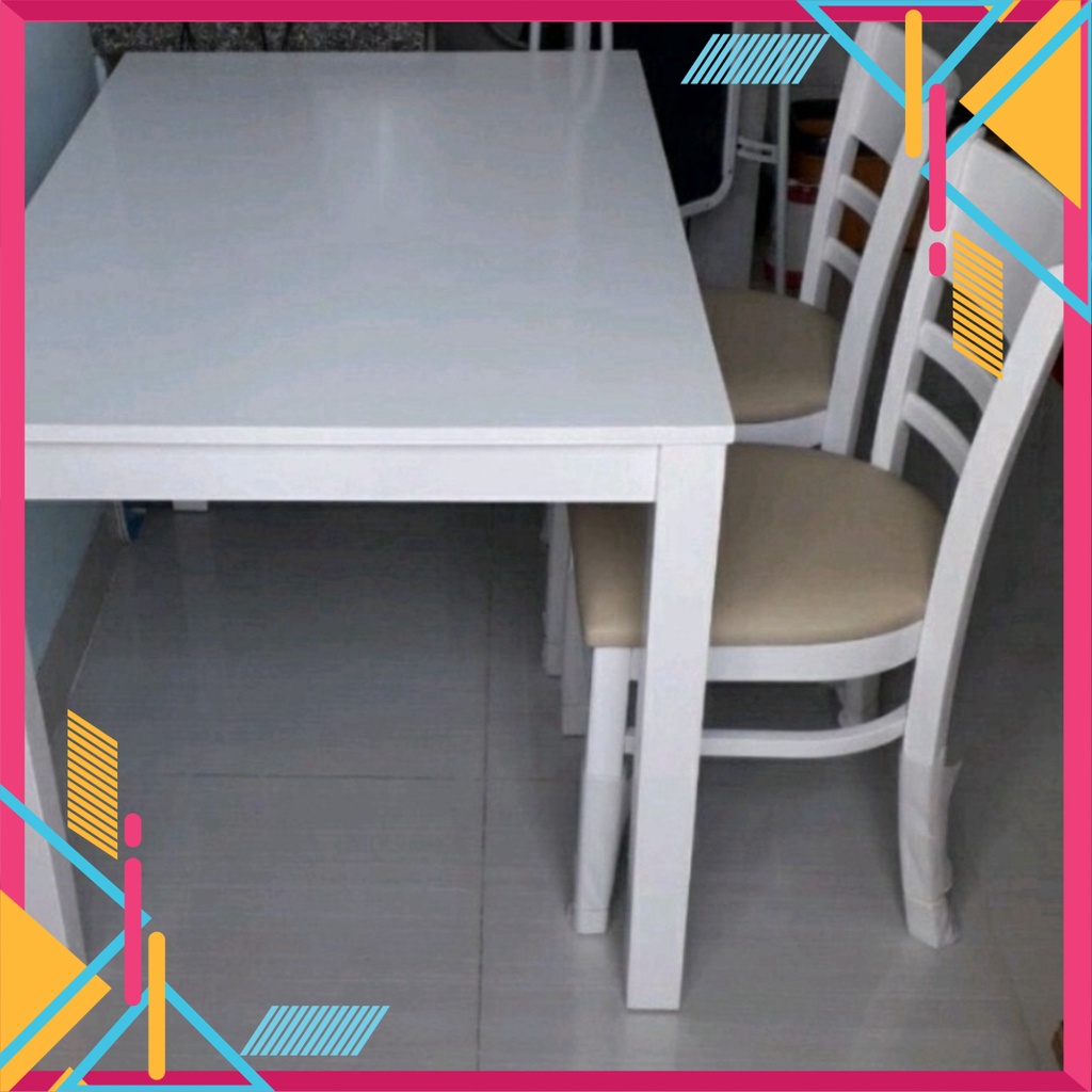 Bàn ăn gỗ, bàn ăn cơm gỗ 1m20 - hàng gia công tại xưởng - Nội Thất Ngọc Mai | BigBuy360 - bigbuy360.vn