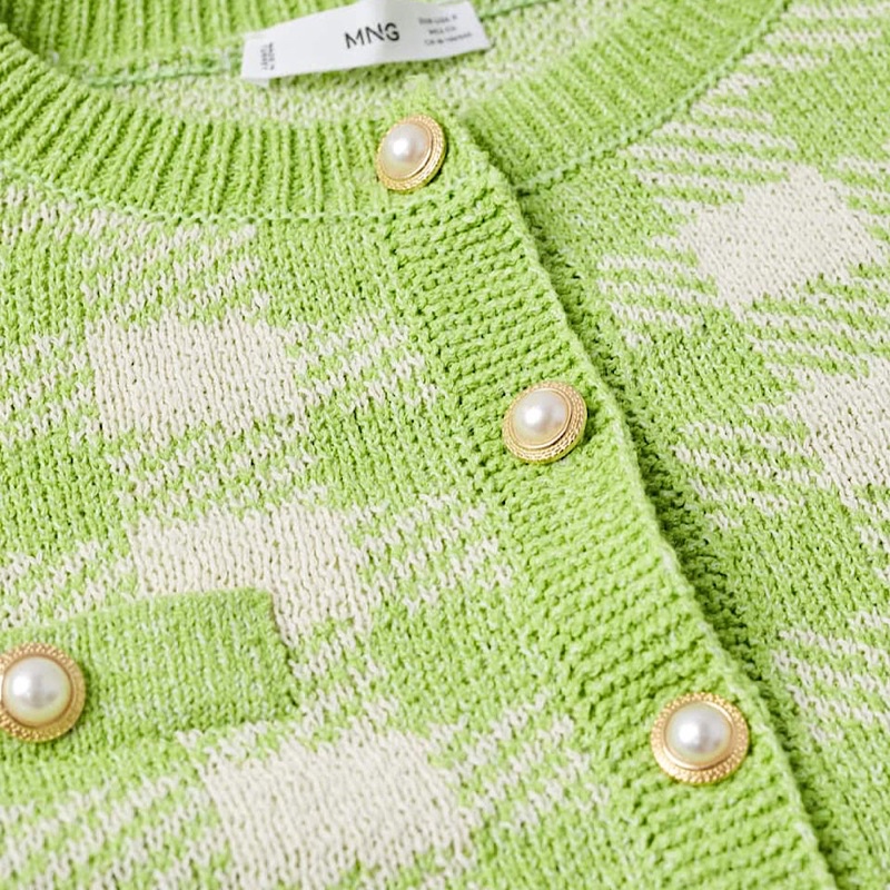 Áo Cadigan Croptop Mango