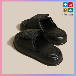 Dép sandal nữ dép đi biển bánh xốp đế dày Velcro dép nữ thời trang