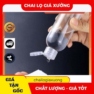 Chai lọ nhựa nắp bật ❈ giá xưởng ❈ chựa chai lọ nhựa pet nắp bật chiết mỹ phẩm