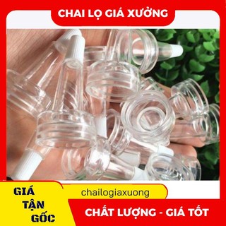 Nút chiết tế bào gốc ❈ nút chiết đầu bóp chai lọ tế bào gốc tinh chất, serum , phụ kiện du lịch