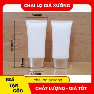 Tuýp chiết mỹ phẩm ❈ giá xưởng ❈ tuýp nhựa nắp xi 50ml,100ml đựng kem chống nắng, sữa rửa mặt