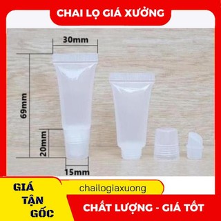 Tuýp Chiết Mỹ Phẩm ❈ GIÁ XƯỞNG ❈ Tuýp (tube) nhựa lip balm 8ml, 15ml đựng son môi, chiết mỹ phẩm , phụ kiện du lịch
