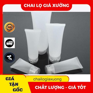 Tuýp chiết mỹ phẩm ❈ giá xưởng ❈ tuýp nhựa chiết mỹ phẩm 20g chiết mỹ phẩm , phụ kiện du lịch