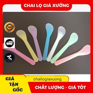 [GIÁ XƯỞNG] [10 cái] Que nhựa dùng trong spa , muỗng kem , phụ kiện du lịch
