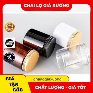 Hủ Hộp Đựng Kem ❈ GIÁ XƯỞNG ❈ Hủ Hộp nhựa pet 200g,250g,500g,1kg đựng mỹ phẩm, thực phẩm, đồ khô, ngũ cốc