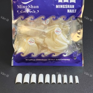 Móng nối mỹ siêu dẻo 500 móng 1 túi